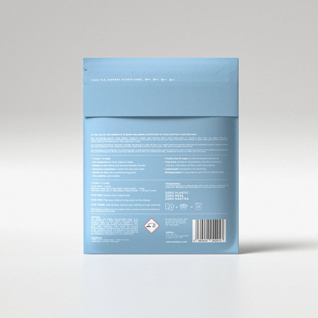 The Lab Co. soothing laundry detergent strips 32pk (British brand)