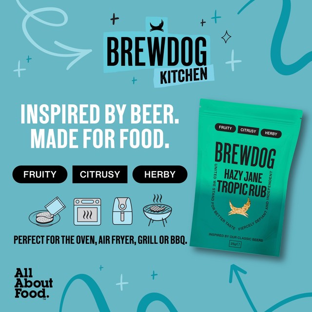 BrewDog Hazy Jane seasoning rub 25g - British product