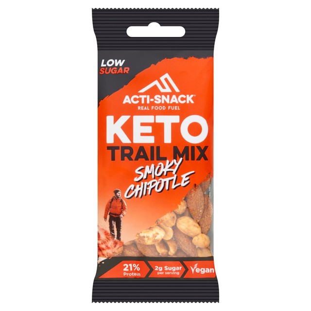 Acti-Snack Keto Smoky Chipotle Trail Mix 40g - British product