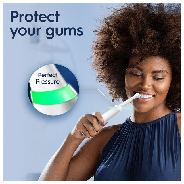 Oral-B iO4 White electric toothbrush, imported from the UK