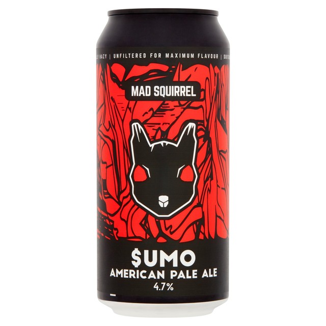 Mad Squirrel Sumo American Pale Ale 440ml, imported from the UK