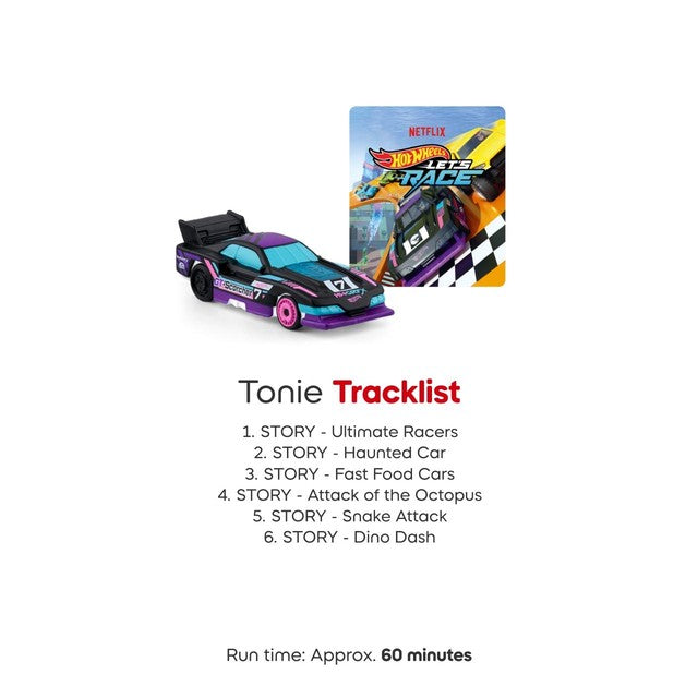 Tonies Hot Wheels audio Tonie character for Toniebox, imported from the UK