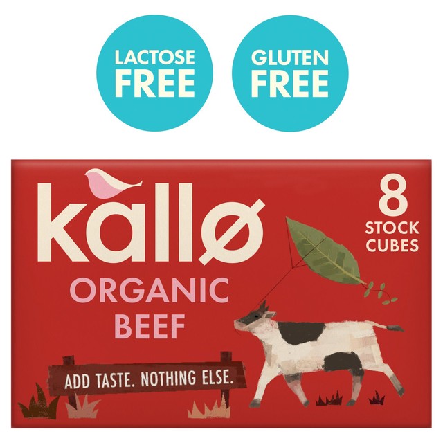 Kallo Beef Stock Cubes 8 x 11g, UK version