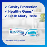 Sensodyne mint toothpaste 75ml (British brand)