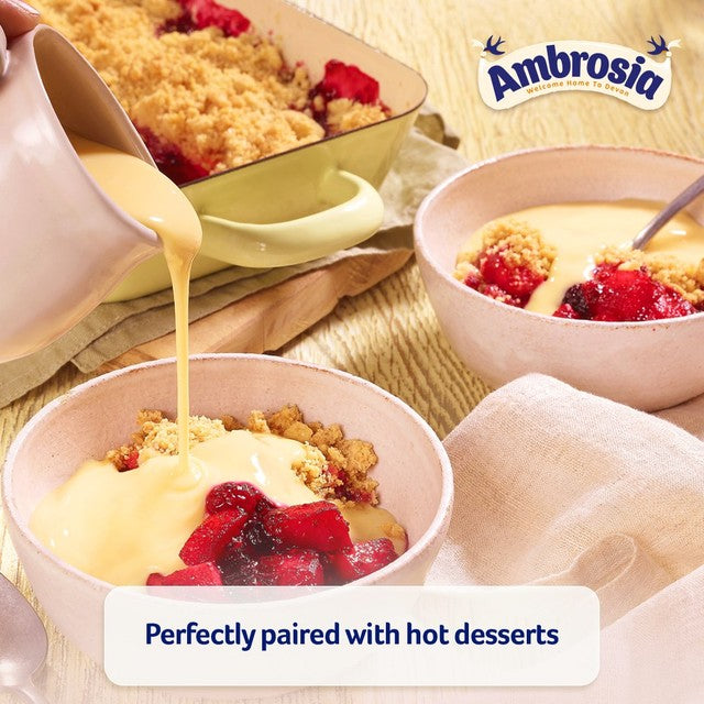 Ambrosia Devon custard can, UK version