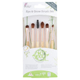 So Eco eye and brow makeup brush set (British brand)