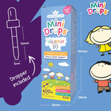 Natures Aid Vitamin D3 Mini Drops 50ml, imported from the UK