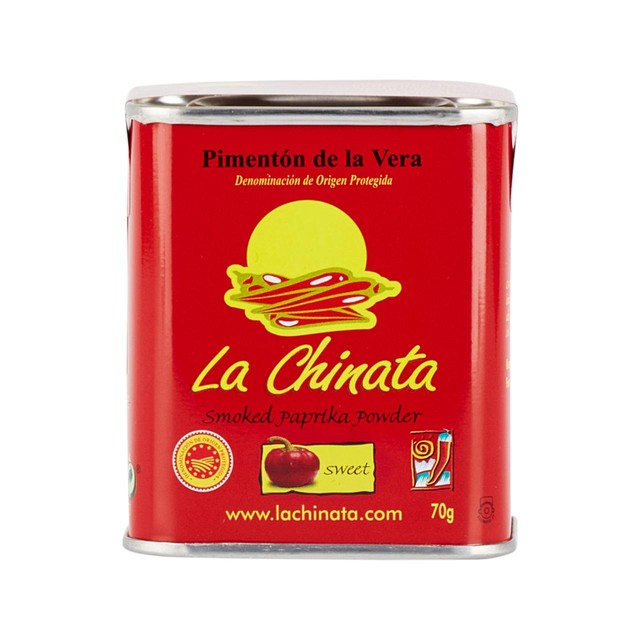 Brindisa La Chinata sweet smoked paprika 70g - British product