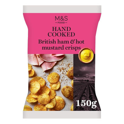 M&S M&S Ham & Hot Mustard Crisps- Buy online at McGrocer
