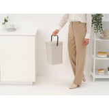 Brabantia Sort & Go waste bin soft beige 12 litre - British product