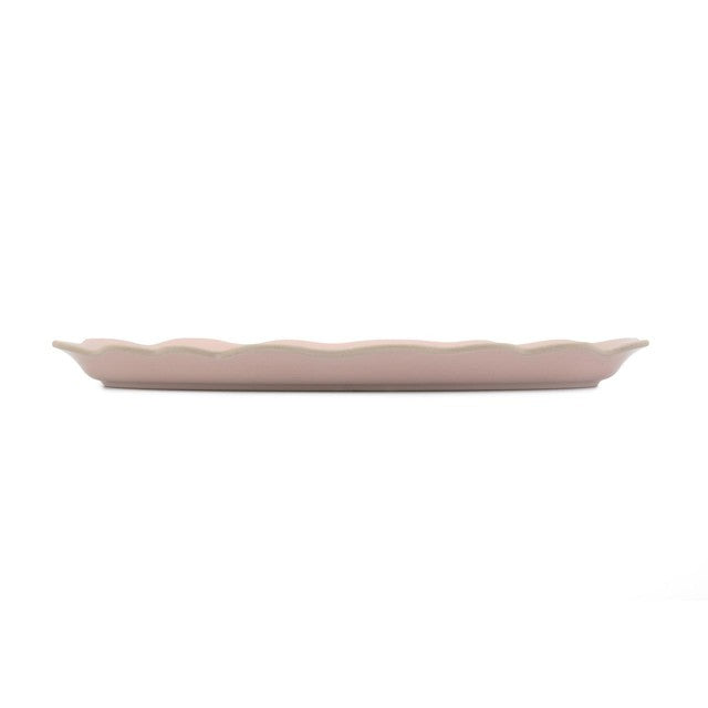 Jamie Oliver Big Love Pass-Me Platter pink stoneware platter 35x20cm, UK version