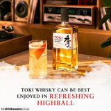 Toki Blended Japanese Whisky 70cl (British brand)