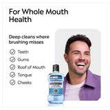 Listerine Stay White Intense Mint Classic mouthwash 1L, UK version