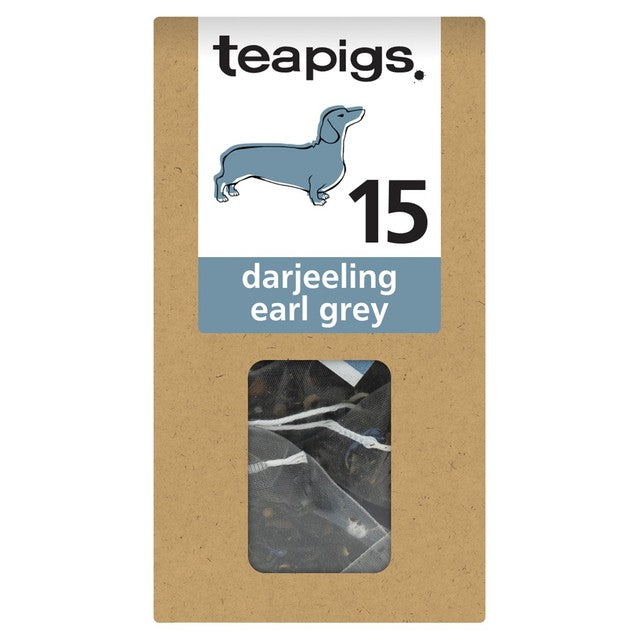 Teapigs Darjeeling Earl Grey Tea Bags 15 count (British brand)