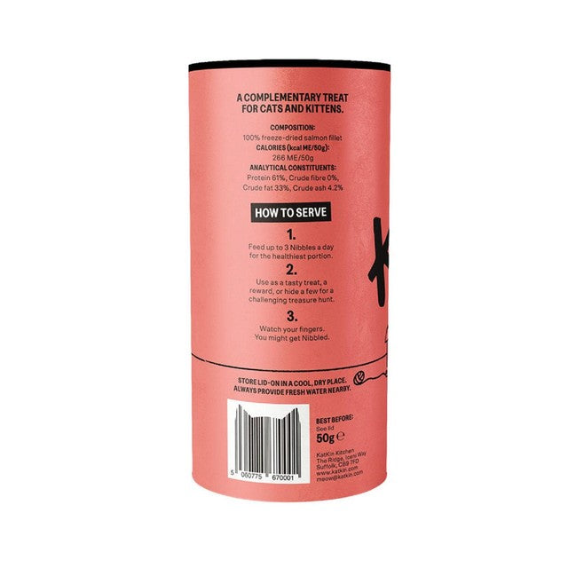 Katkin salmon cat treats 50g, UK version