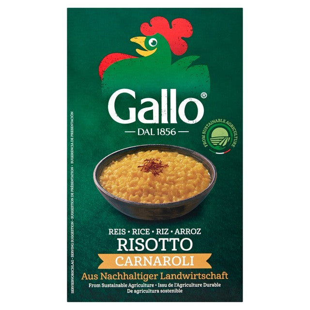 Riso Gallo Carnaroli Risotto Rice 1kg, imported from the UK