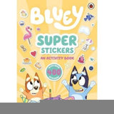 Gardners Bluey Super Stickers Buch Sticker-Aktivitätsbuch - Britisches Produkt