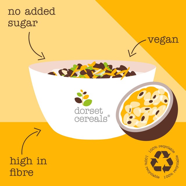Dorset Cereals Gloriously Nutty Muesli No Added Sugar 500g - British product