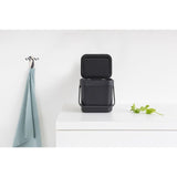 Brabantia Grey compost bin 3 litre - British product
