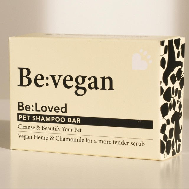 Be Loved vegan dog shampoo bar 110g, UK version