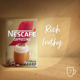 Nescafe cappuccino instant coffee 7 sachets, imported from the UK
