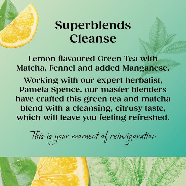 Twinings lemon green tea with matcha and fennel 20 teabags (British brand)