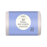 M&S Fragranced Tie Handle Pedal Bin Liners 25L, imported from the UK