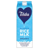 Tilda Classic Organic Rice Milk 1L (British brand)