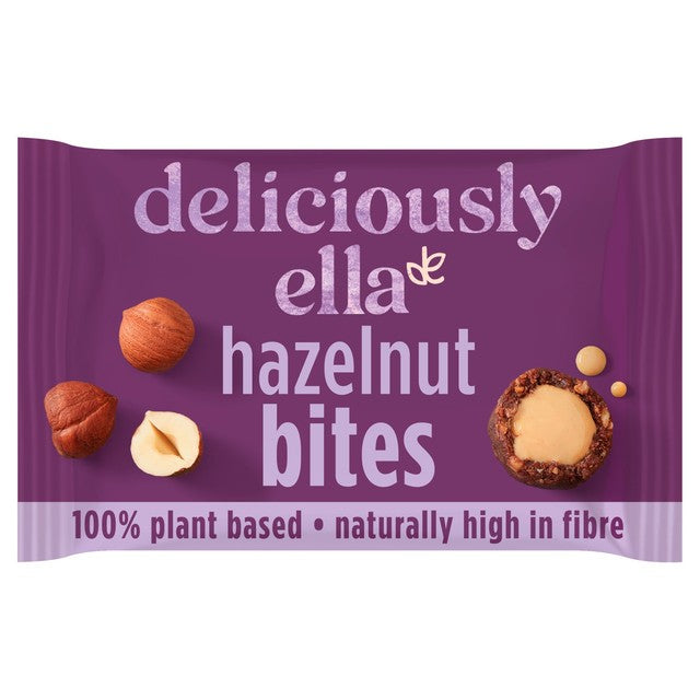 Deliciously Ella hazelnut nut butter bites 36g - British product