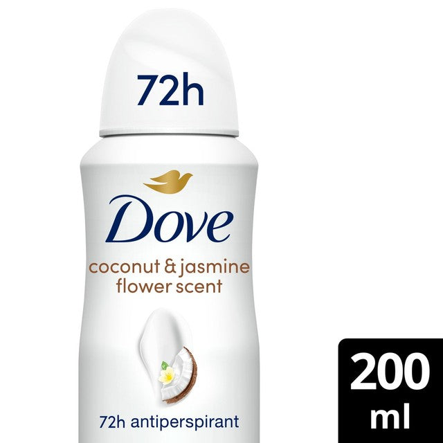 Dove anti-perspirant deodorant spray Coconut & Jasmine 200ml - British product
