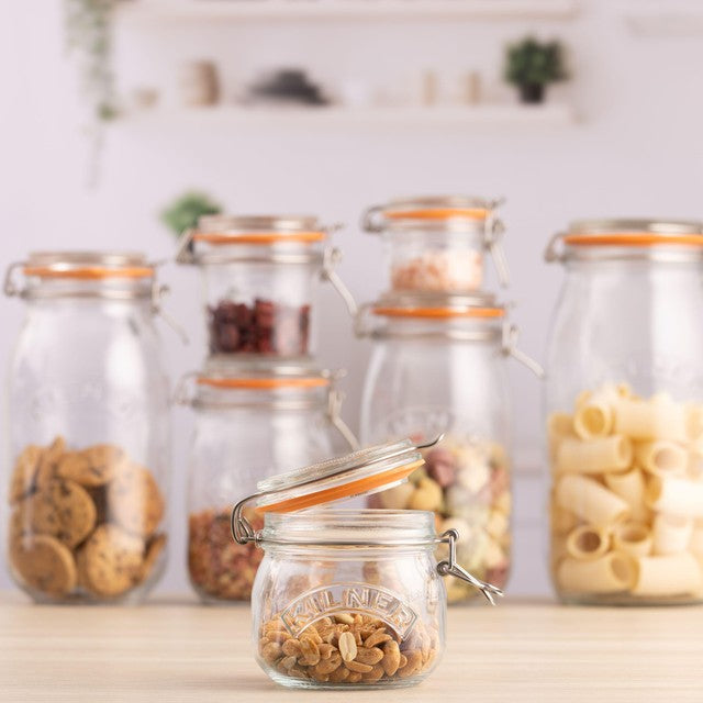 Kilner clip top jar 0.5 litre, UK version