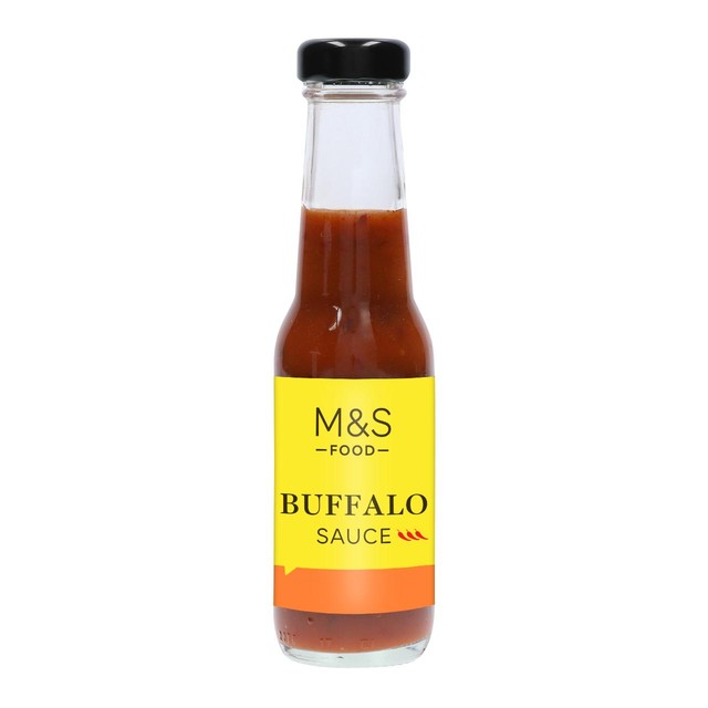 M&S Buffalo Sauce hot buttery chilli sauce (British brand)