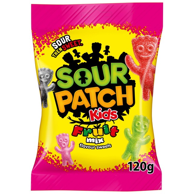 Maynards Sour Patch Kids Fruit Mix Sweets 120g (British brand)
