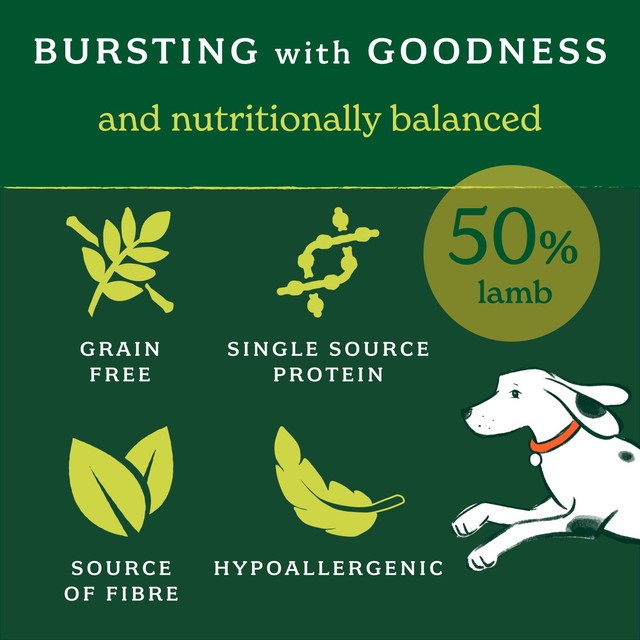 Forthglade dry dog food lamb with sweet potato 2kg - British product