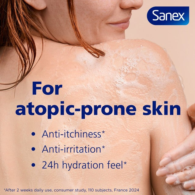 Sanex Anti-Irritation shower gel 450ml (British brand)