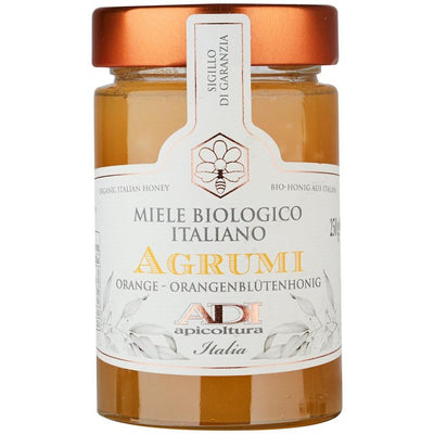 M&S ADI Apicoltura Organic Orange Honey 250g- Buy online at McGrocer