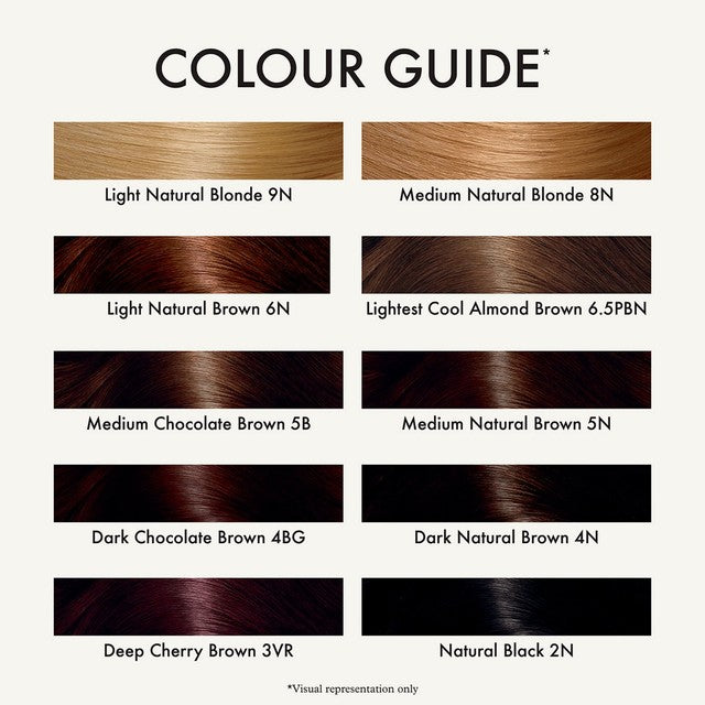 John Frieda hair dye Medium Red Brown 5R, UK version