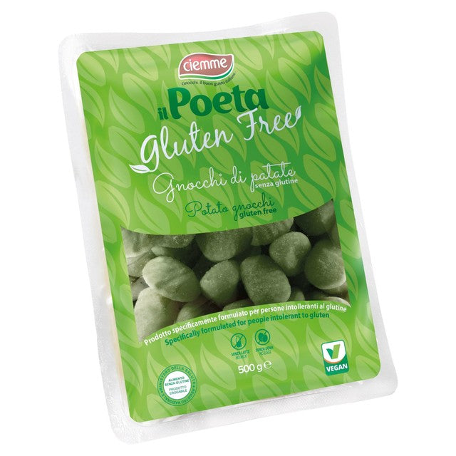 Ciemme Gluten Free Potato Gnocchi with Spinach 500g - British product