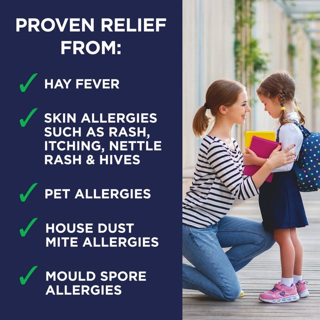Piriteze hayfever and allergy tablets 30s, imported from the UK