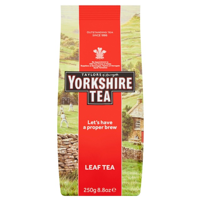 Yorkshire Tea loose leaf black tea 250g (British brand)