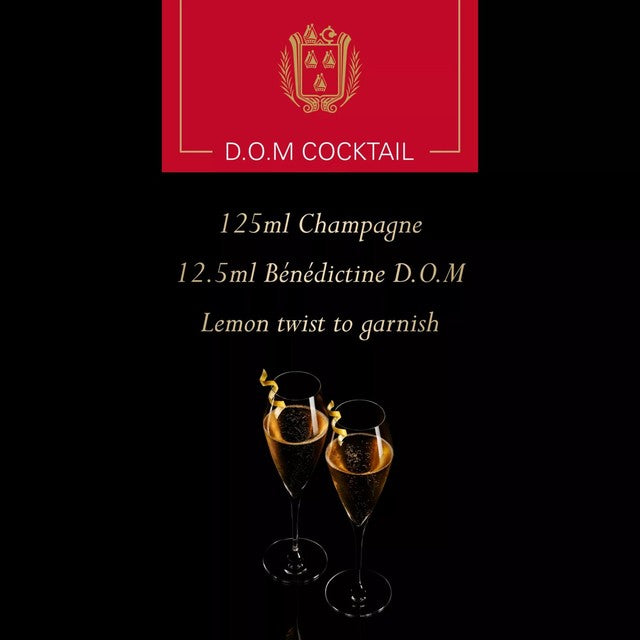 Benedictine D.O.M French liqueur 50cl - British product