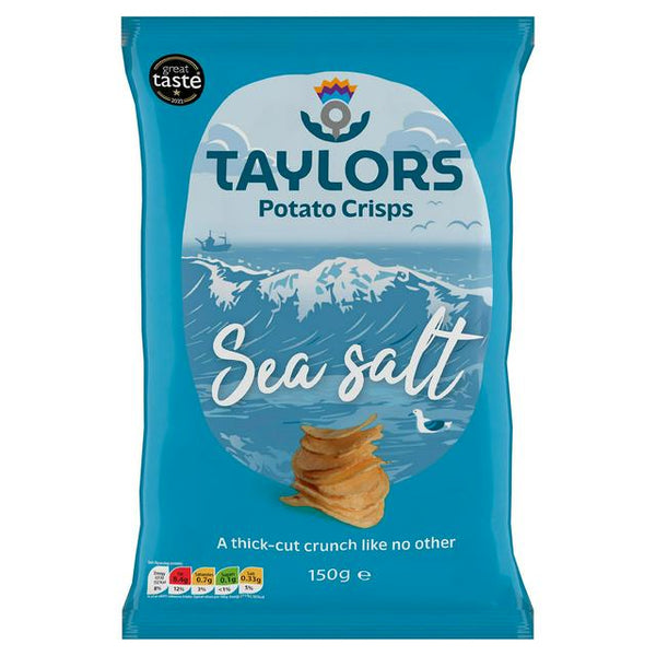 Taylors Sea Salt Flavour Potato Crisps 150g