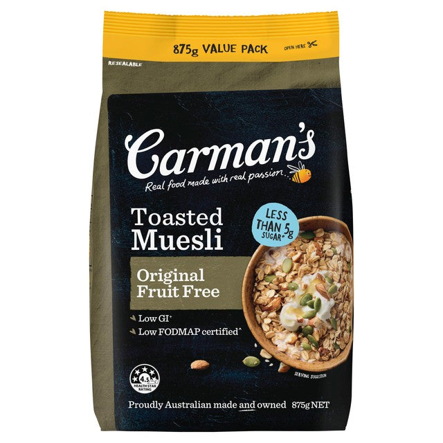 Sapphire Carmans Kitchen Original Muesli 875g - British product