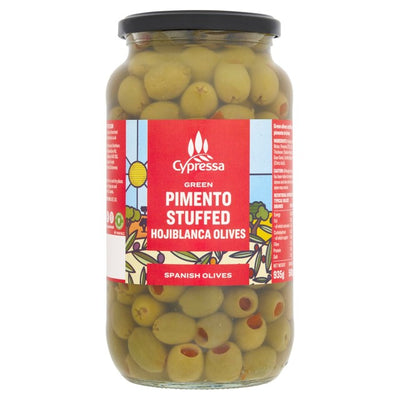 Olives vertes Cypressa farcies au piment 935g
