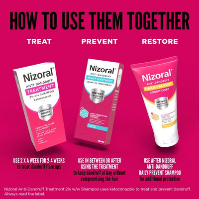 M&S Nizoral Scalp Soothing Leave-in Treatment Anti-mjell 100ml - Kjøp online hos McGrocer