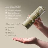 Miniml Indulgent Coconut body wash and bubble bath, imported from the UK