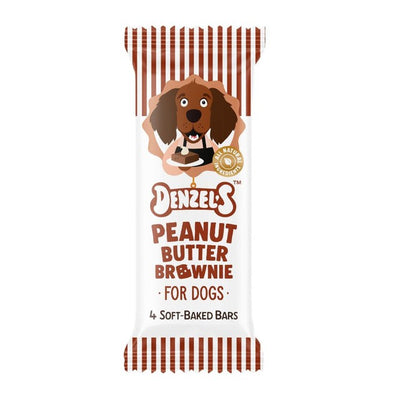 M&S Denzel's Peanut Butter Brownie Soft-Baked Bars Dog Treats 60g- Buy online at McGrocer