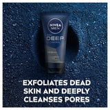 NIVEA MEN Deep exfoliating face scrub tube - British product