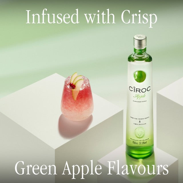 Ciroc Apple Flavoured Vodka 70cl - British product