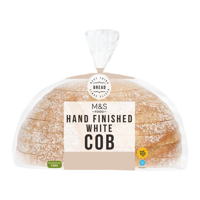 M&S Hand Finished White Cob 450g, imported from the UK